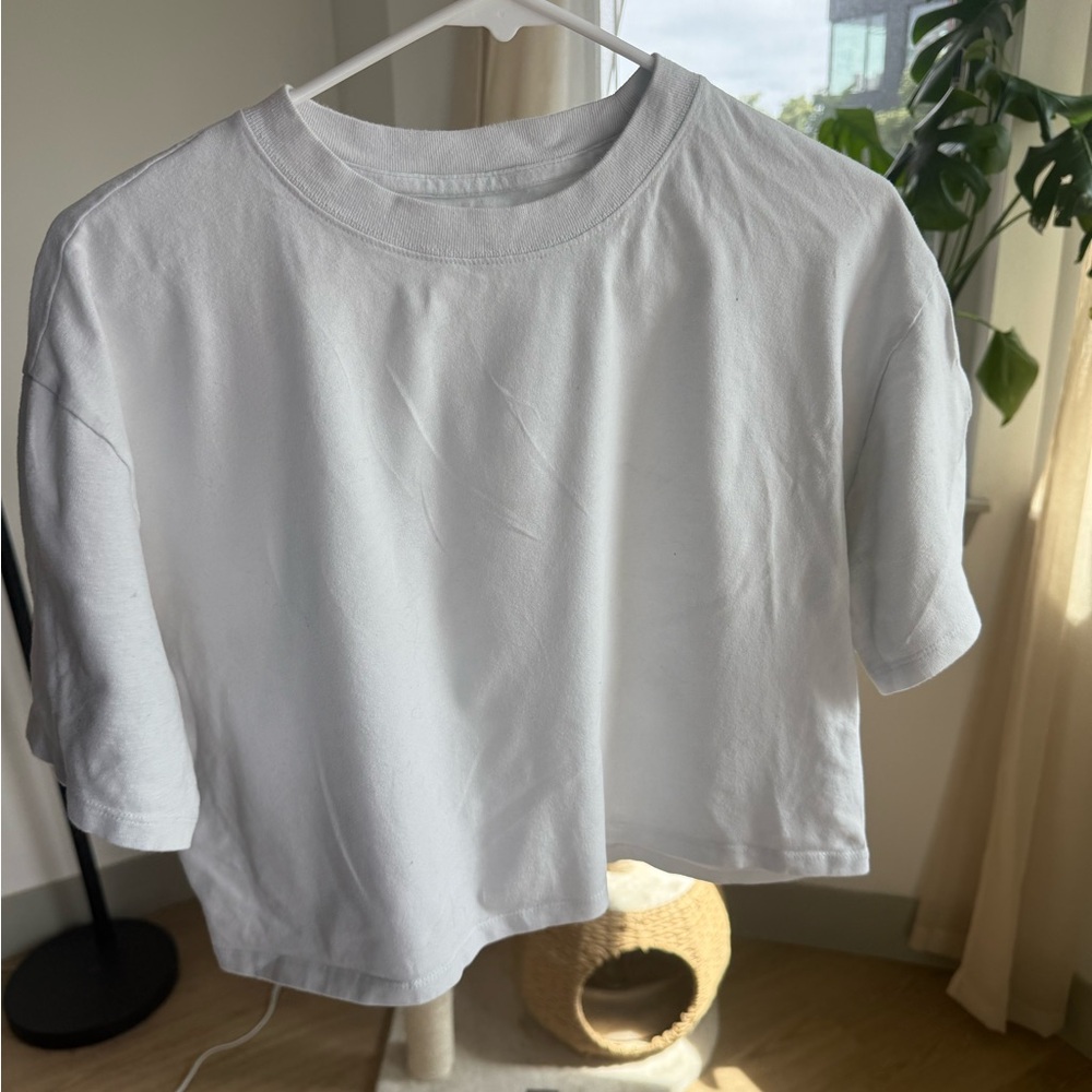 Abercrombie & Fitch Crisp White Short Sleeve Tee